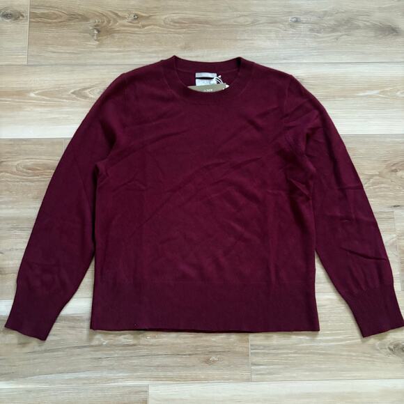 J. Crew Cashmere Classic-Fit Crewneck Sweater M - Picture 1 of 7